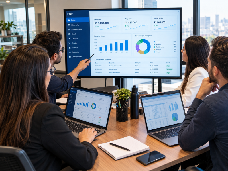melhores sistemas para escritorio de contabilidade ERP