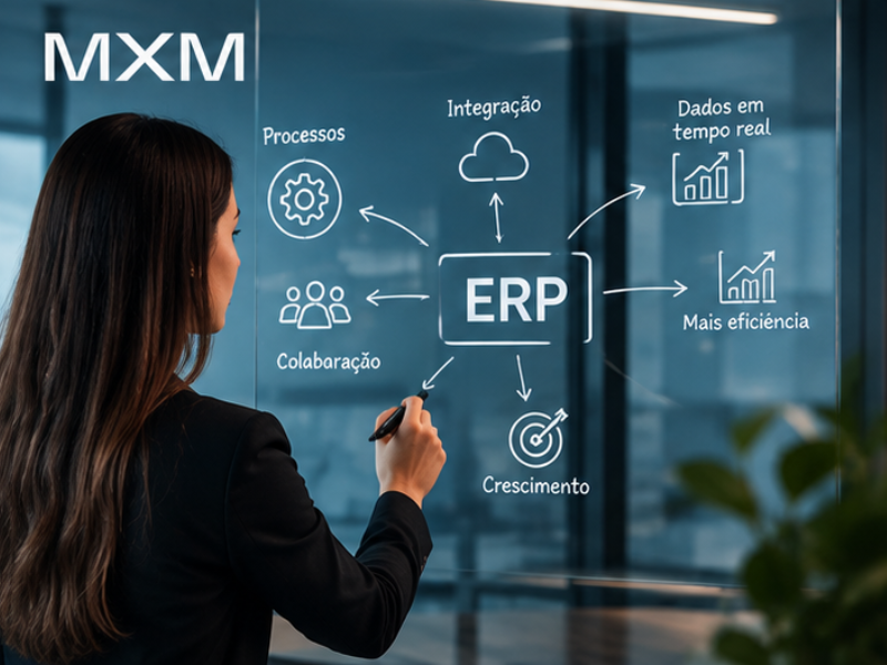 O ERP centraliza a gestão do backoffice